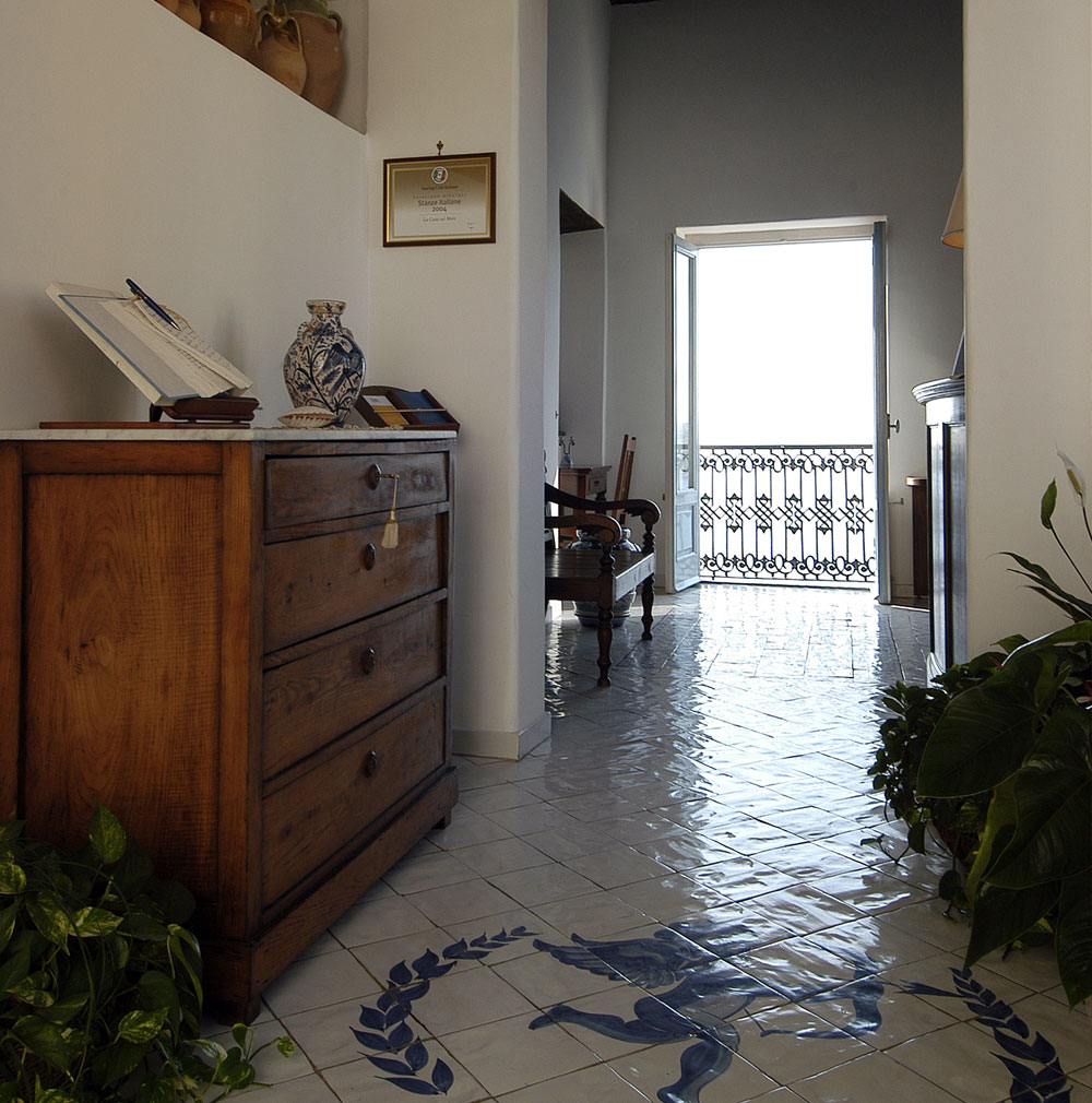 La hall dell'hotel